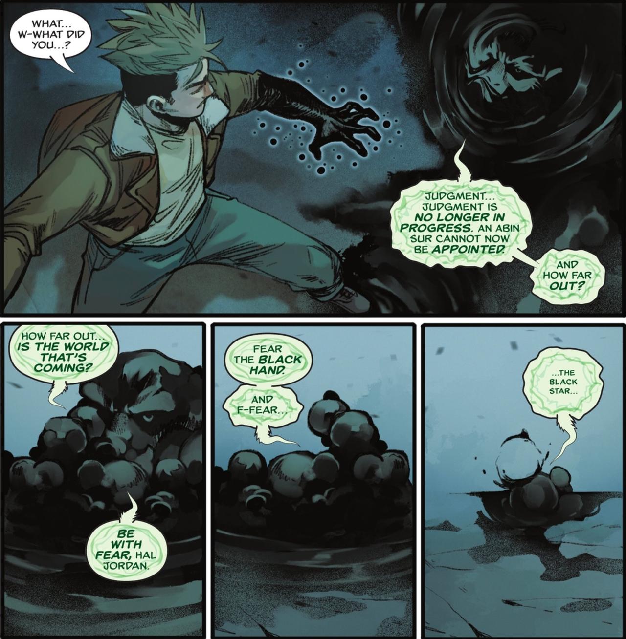 A page from Absolute Green Lantern #5