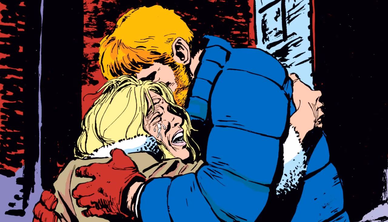 A panel from Daredevil #231