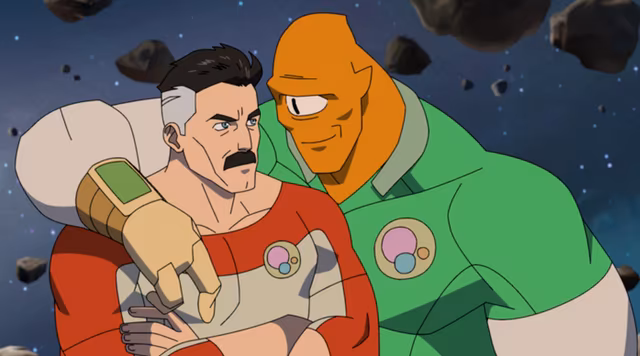 An image from Invincible season 4