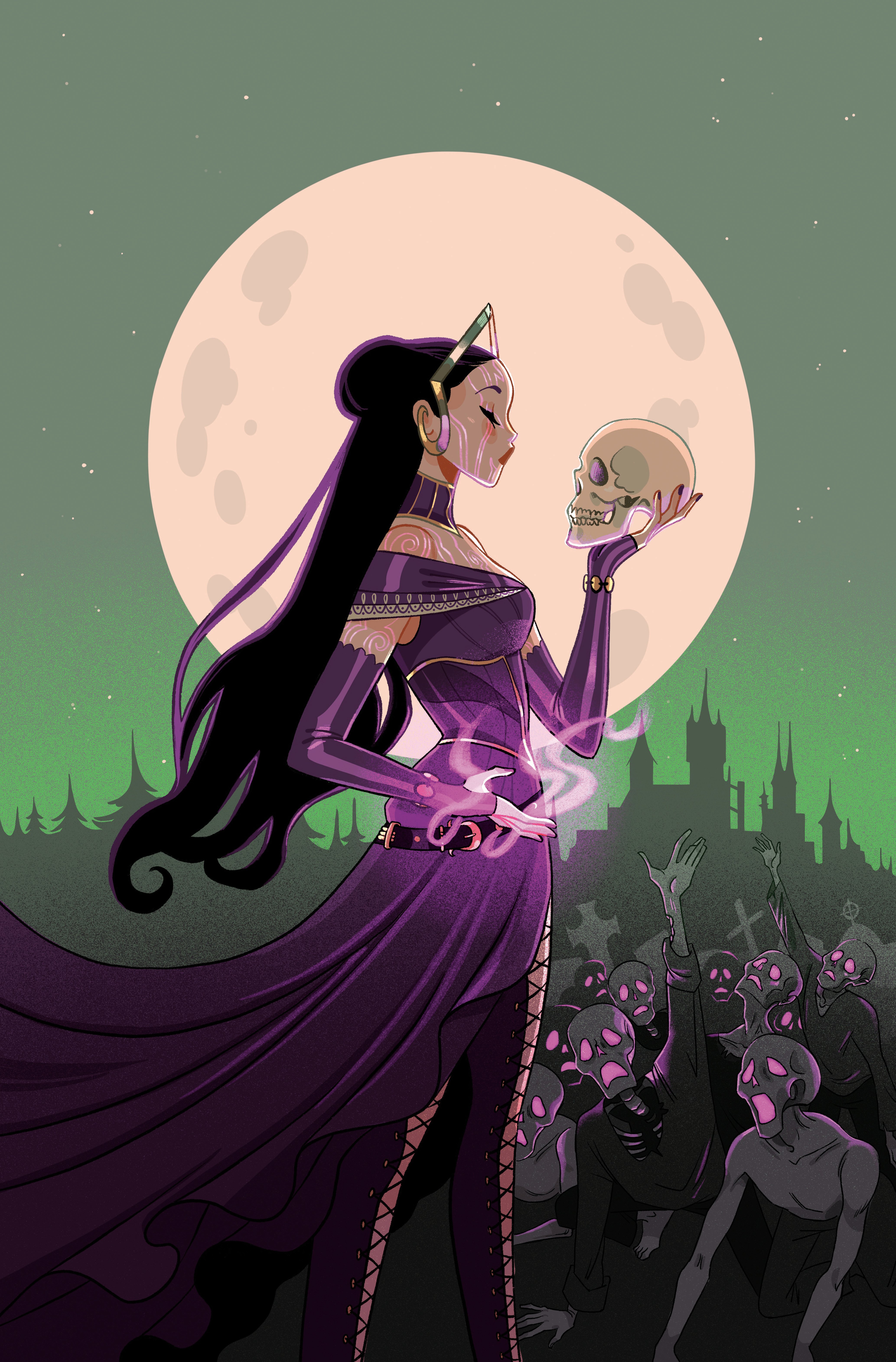Magic: The Gathering: Untold Stories — Liliana #1 variant cover