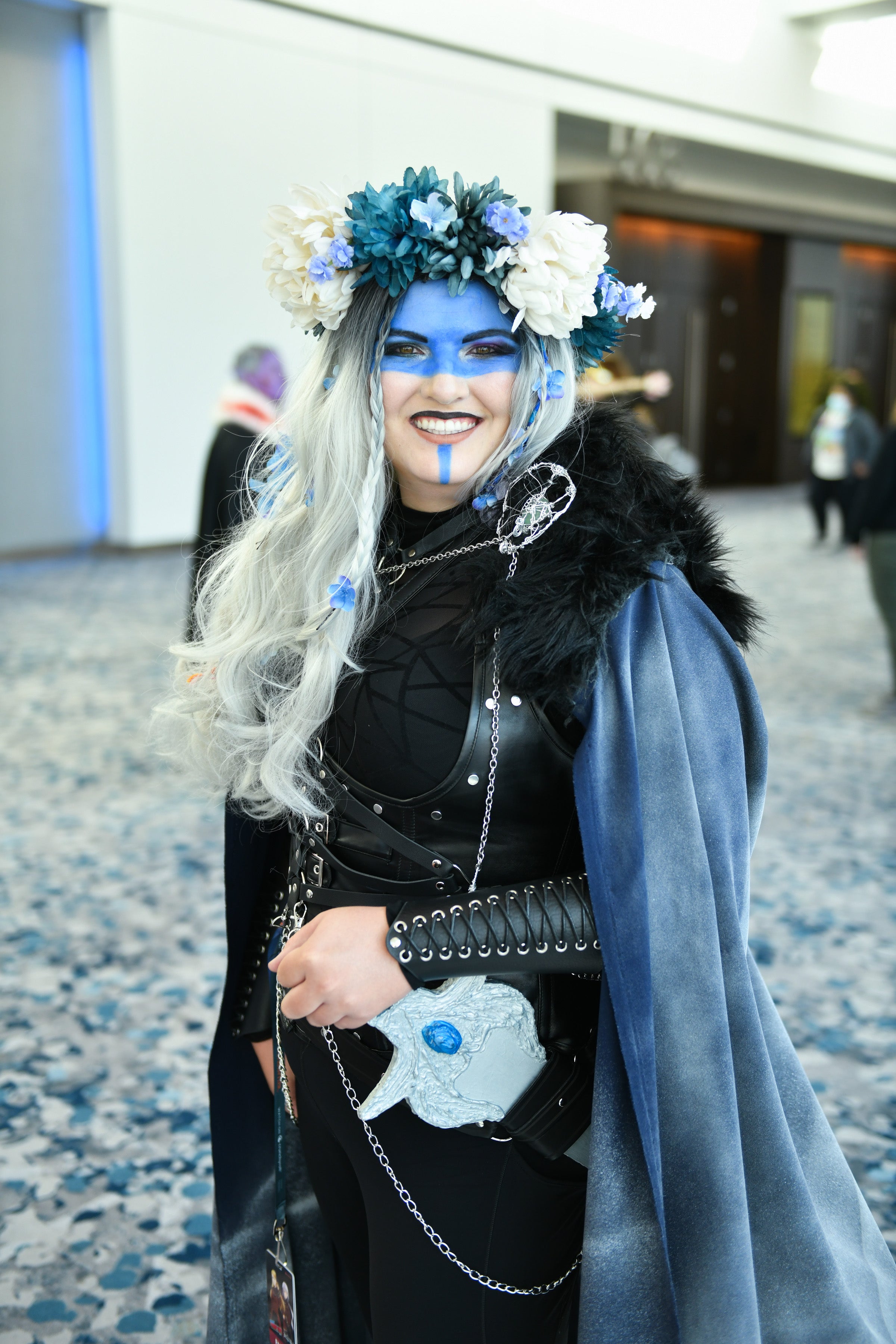 Photos of cosplayers