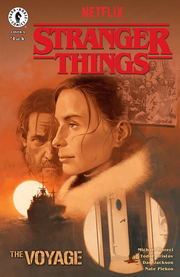Cover of Stranger Things The Voyage comic
