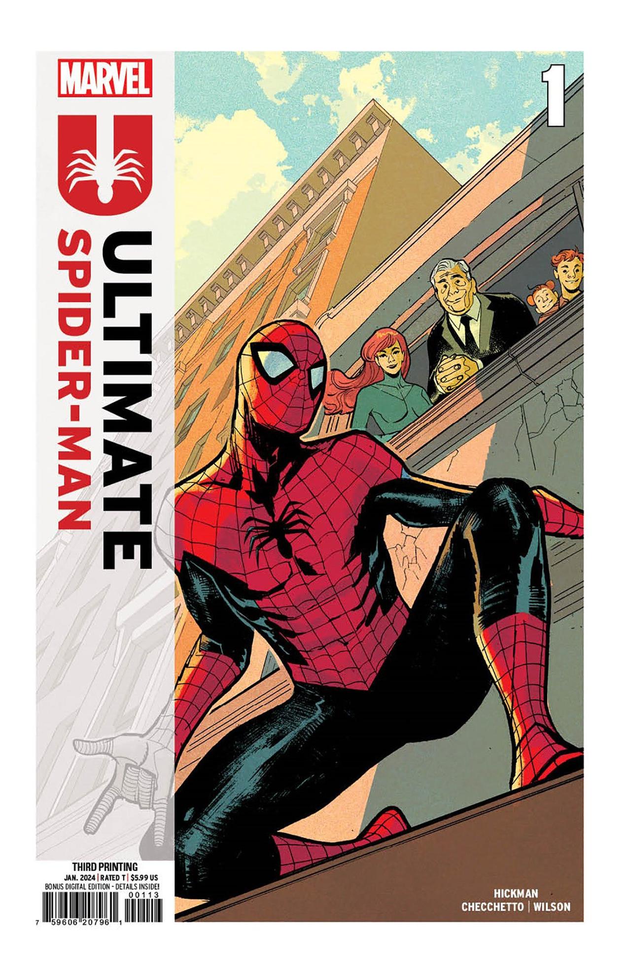 Ultimate Spider-Man #1 third printing