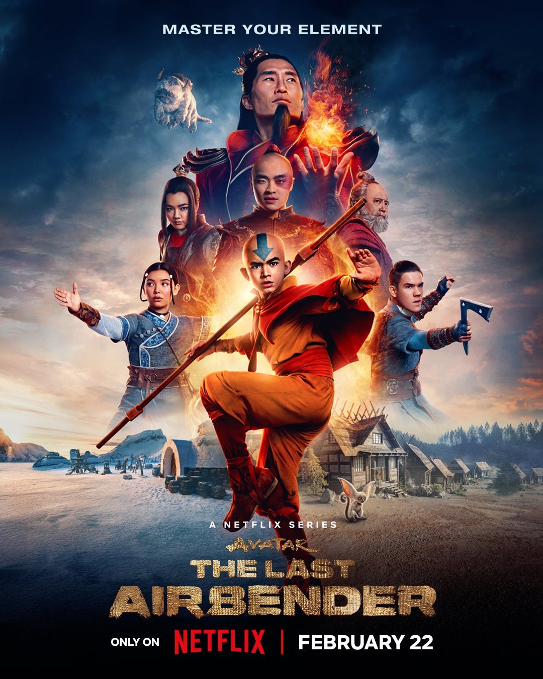 Avatar: The Last Airbender (Netflix) poster