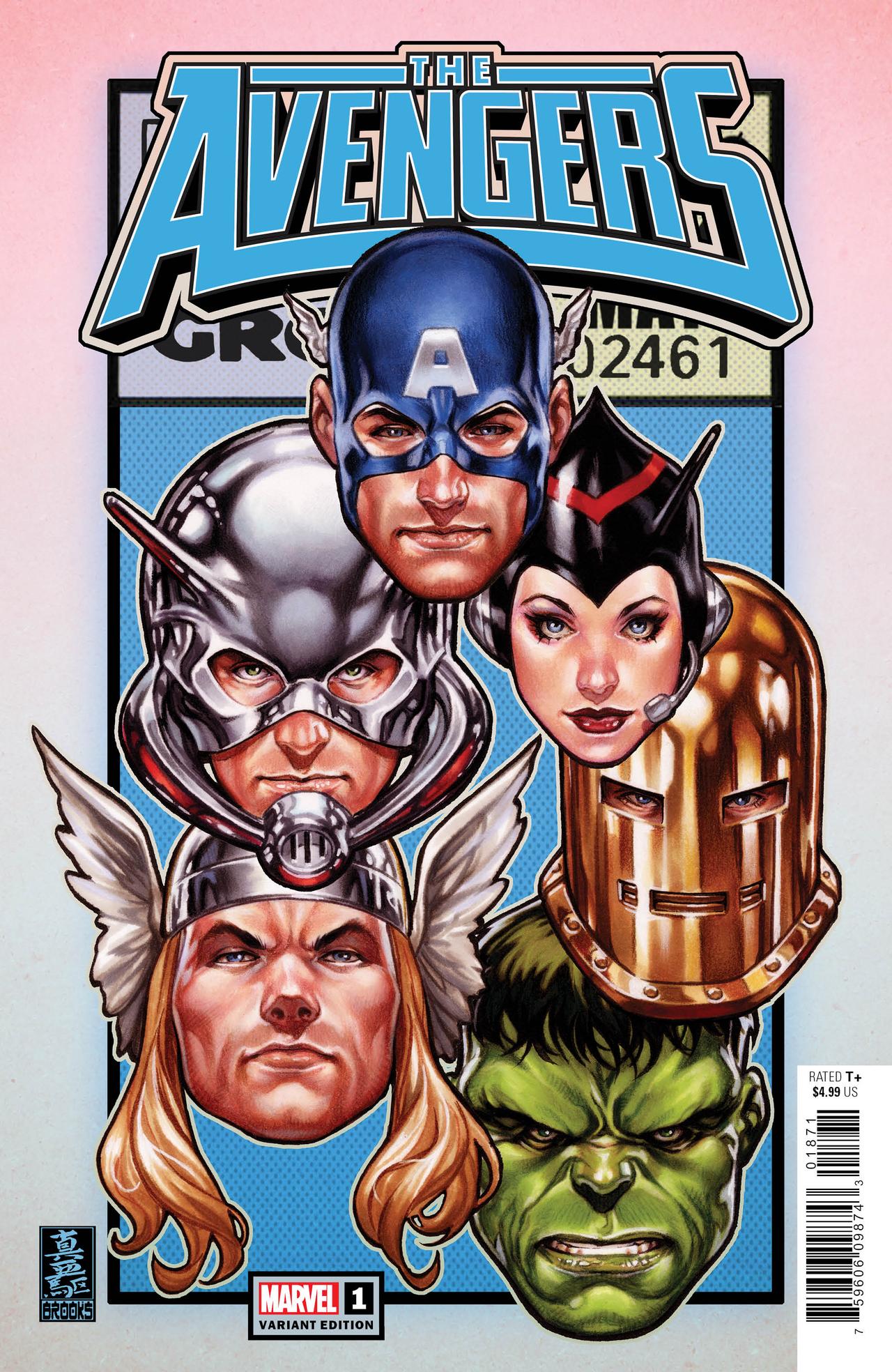 Avengers #1 variant cover