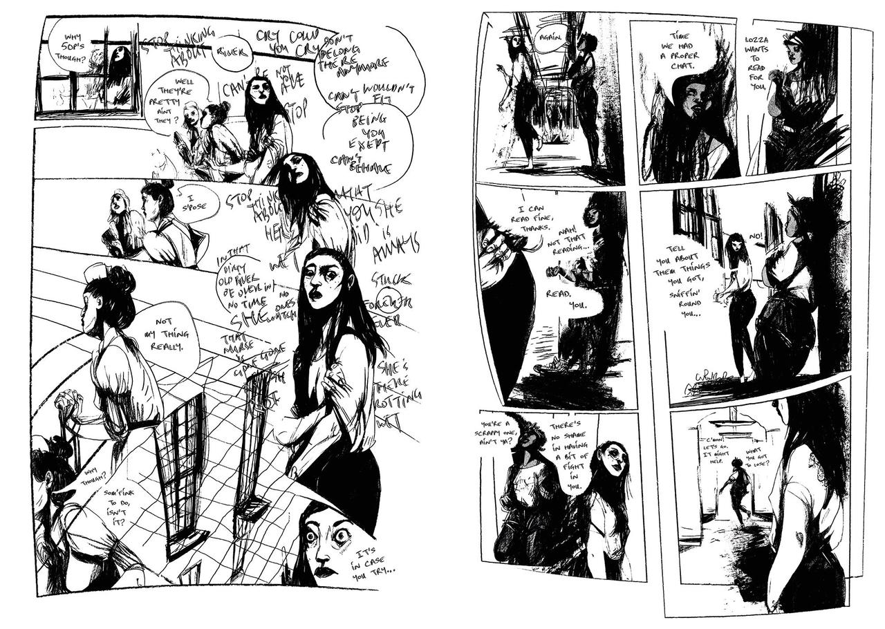 Interior graphic novel pages