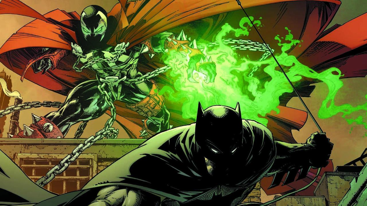 Spawn Batman together