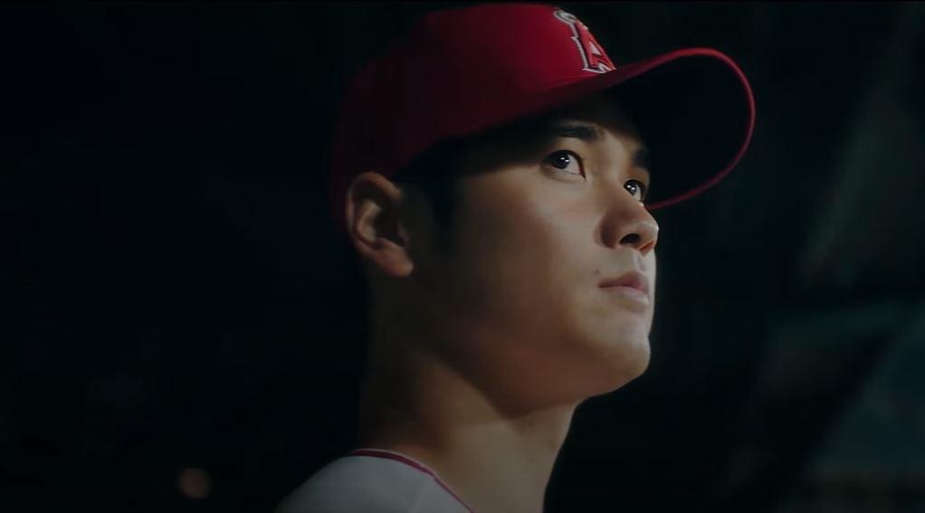 Still image of Shohei Ohtani in documentary