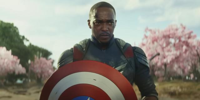 A still of Anthony Mackie as Sam Wilson in Captain America: Brave New World