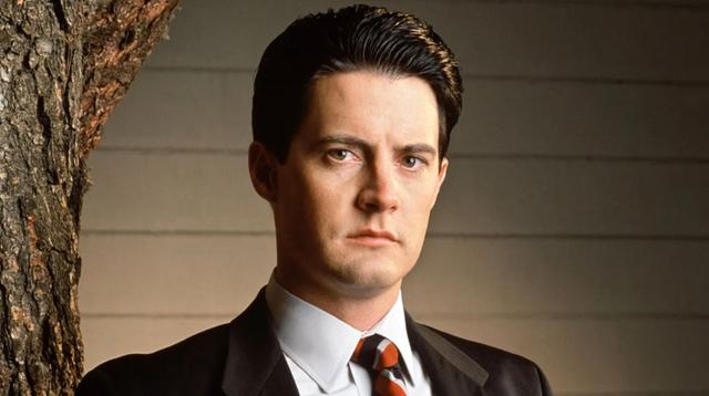 A promotional image of Kyle MacLachlan as Dale Cooper on Twin Peaks