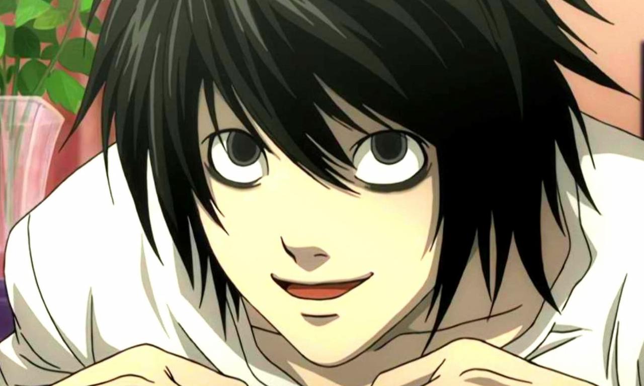 L in Death Note anime