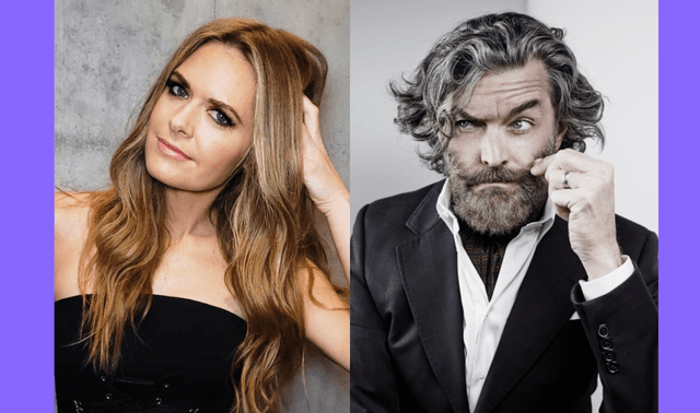 Maggie Lawson and Timothy Omundson headshots