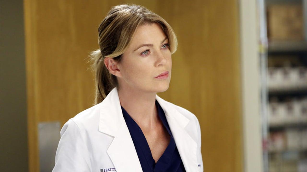 A still of Ellen Pompeo as Meredith Grey on Grey's Anatomy