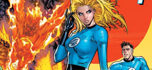 Humberto Ramos's art for Fantastic Four #1 (2025)