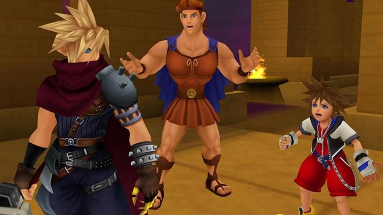 Hercules and Sora meet Cloud