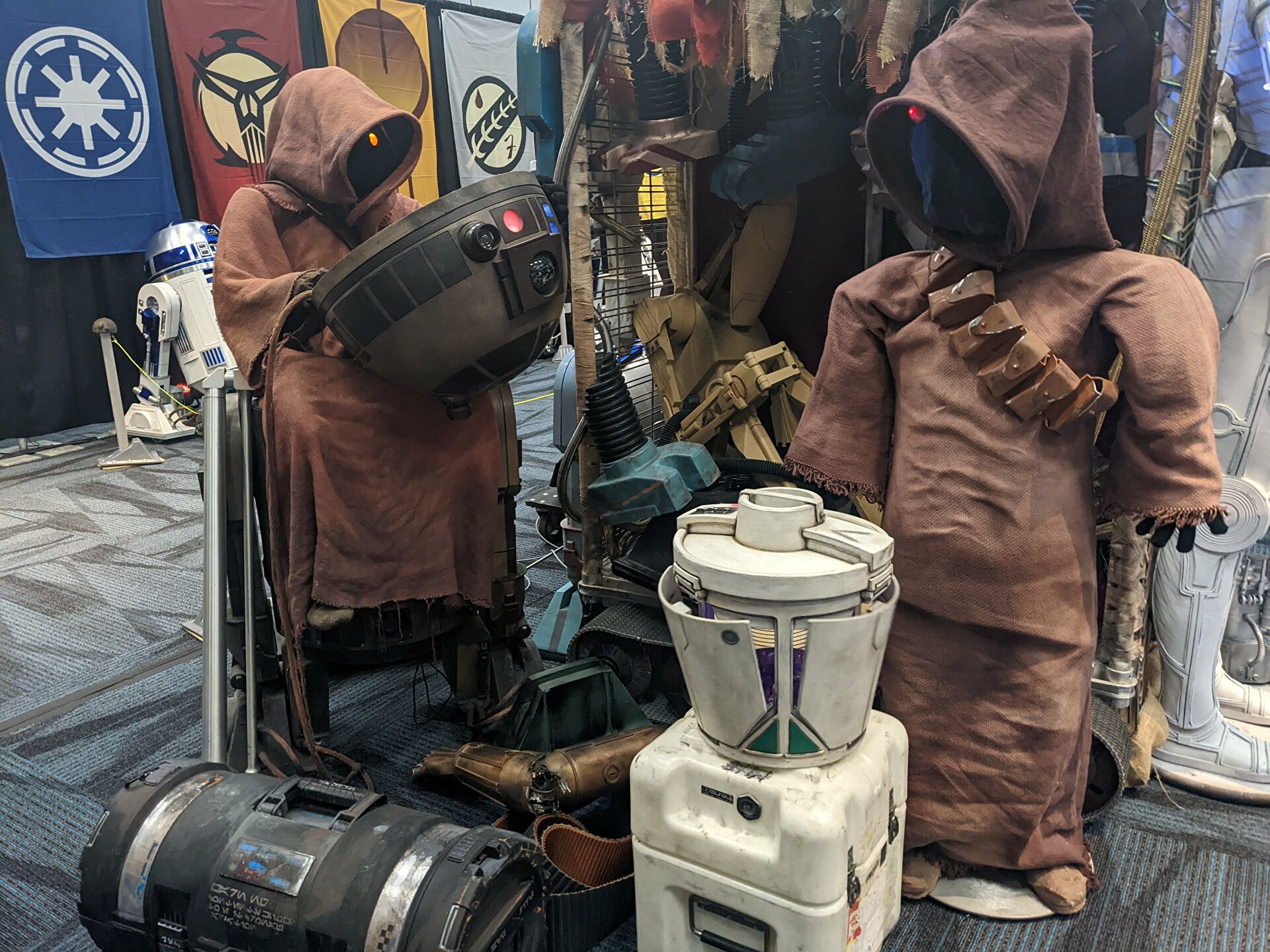 The Droid Builders room at Star Wars Celebration 2023