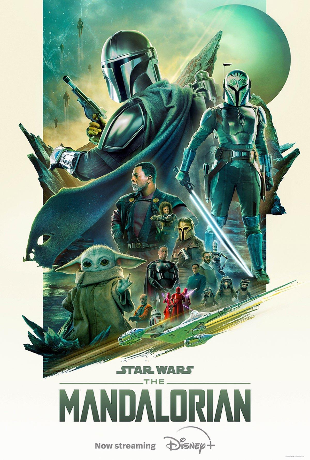 Star Wars Mandalorian Key Art