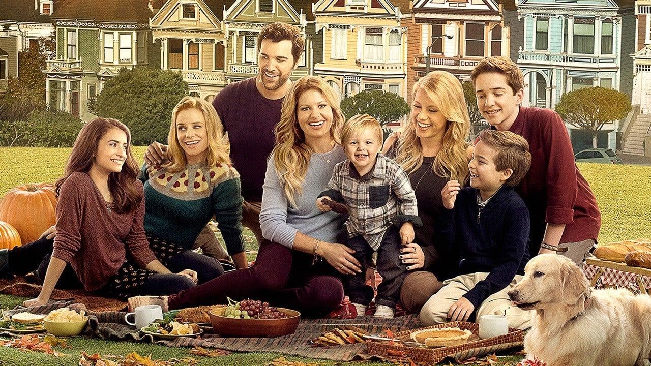 A promotional image for Fuller House on Netflix