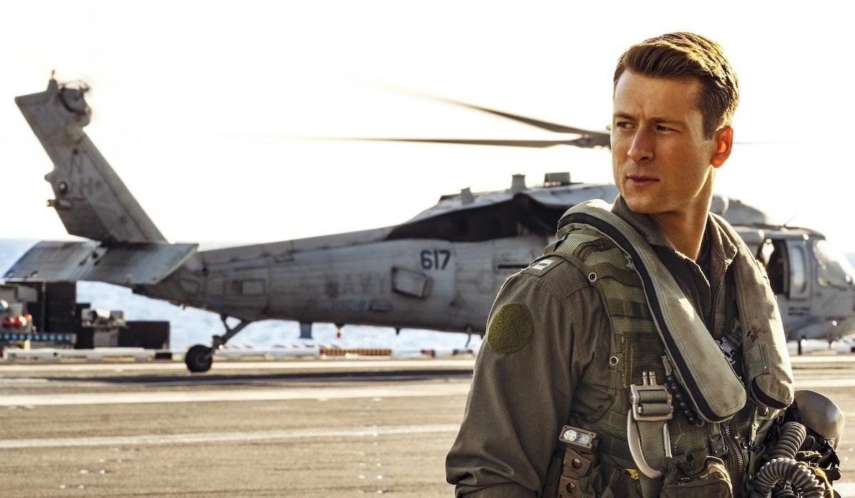 Glen Powell in Top Gun: Maverick