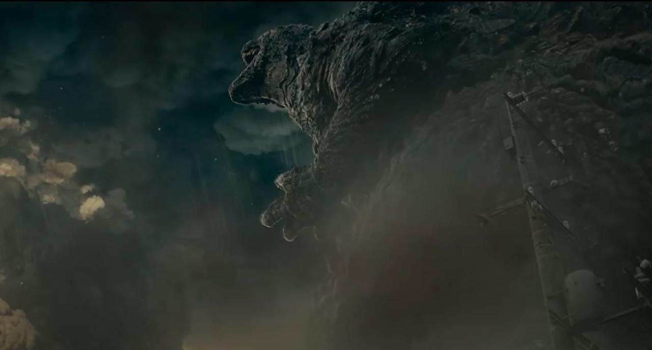 Still from Godzilla Minus One trailer