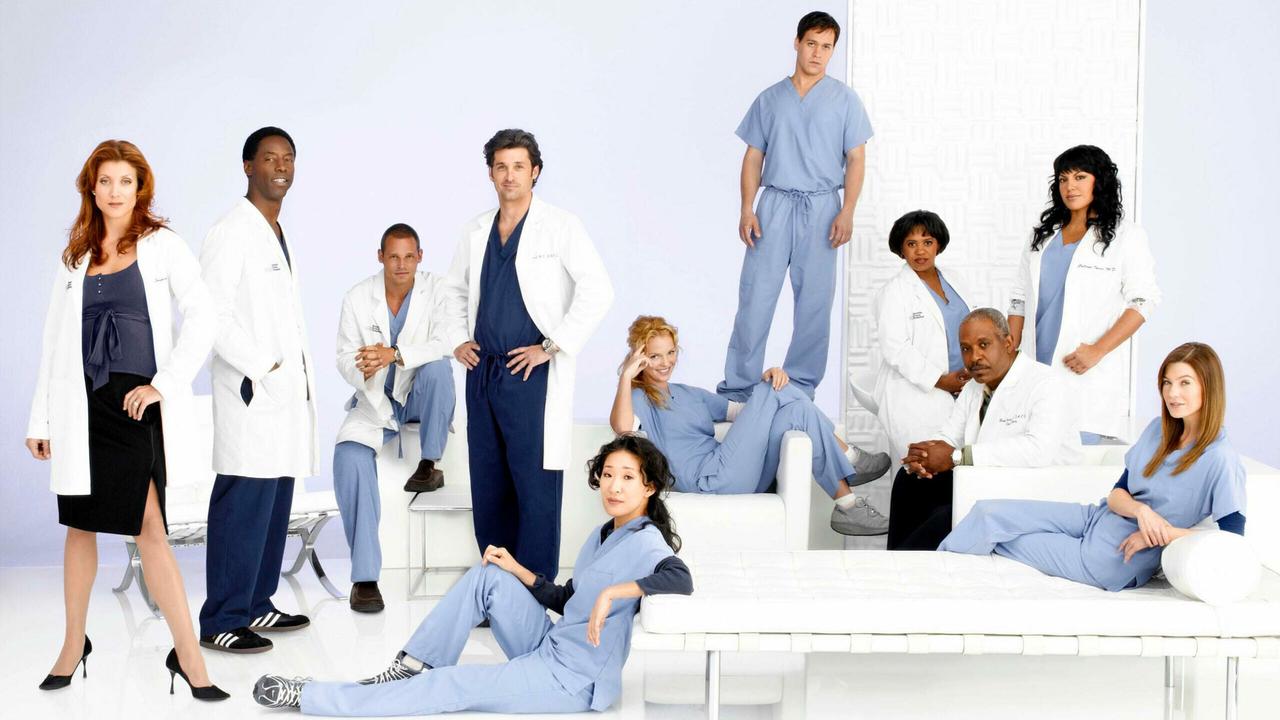 A promotional image of the cast of Grey's Anatomy