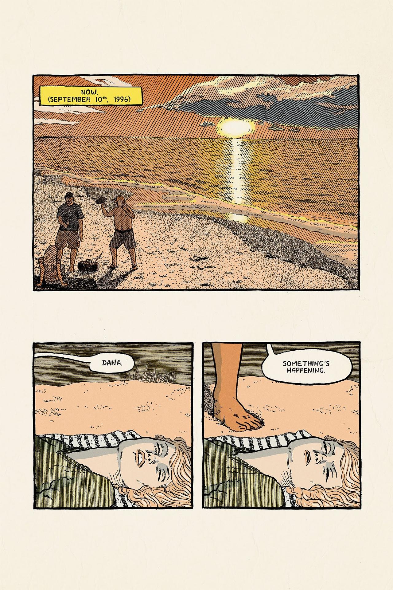 Colored comic pages from Hobtown Mystery Stories