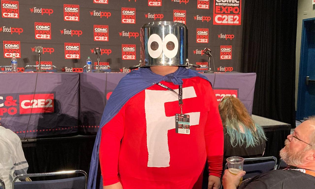 Forbush Man cosplayer at C2E2 2022