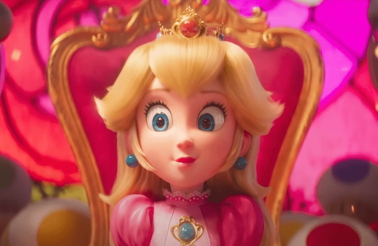 Princess Peach in The Super Mario Bros. Movie