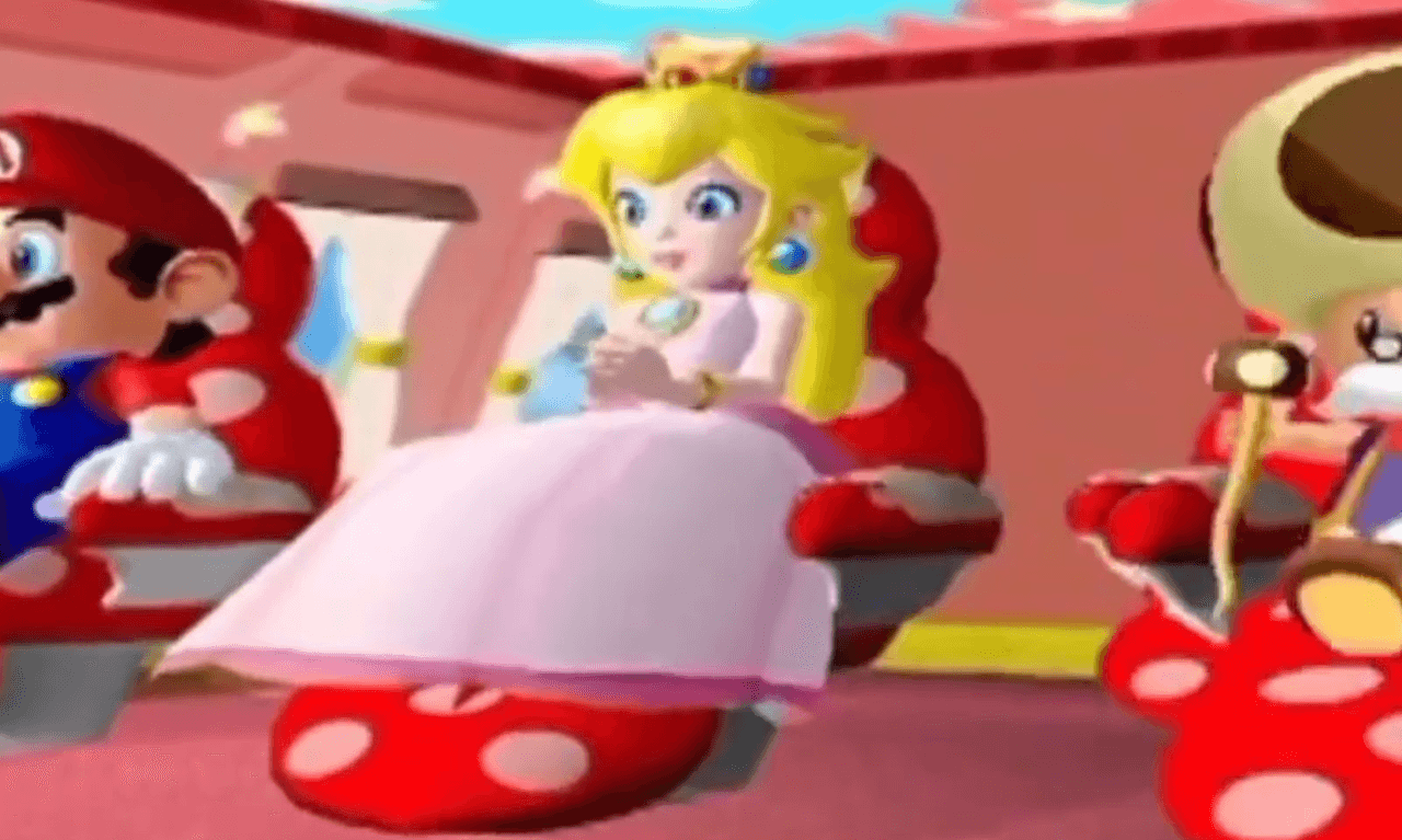 Image of Peach in Super Mario Sunshine