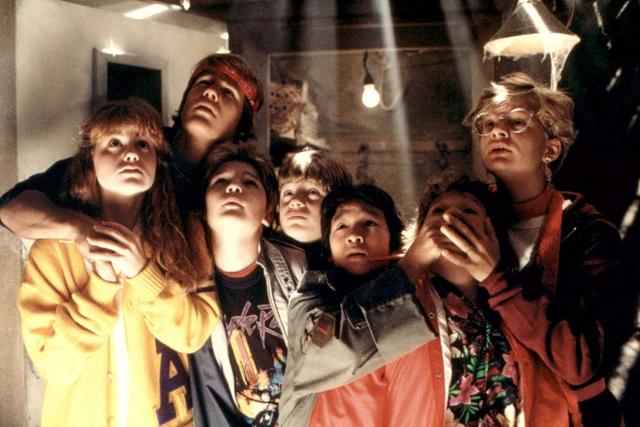 A still from the film The Goonies