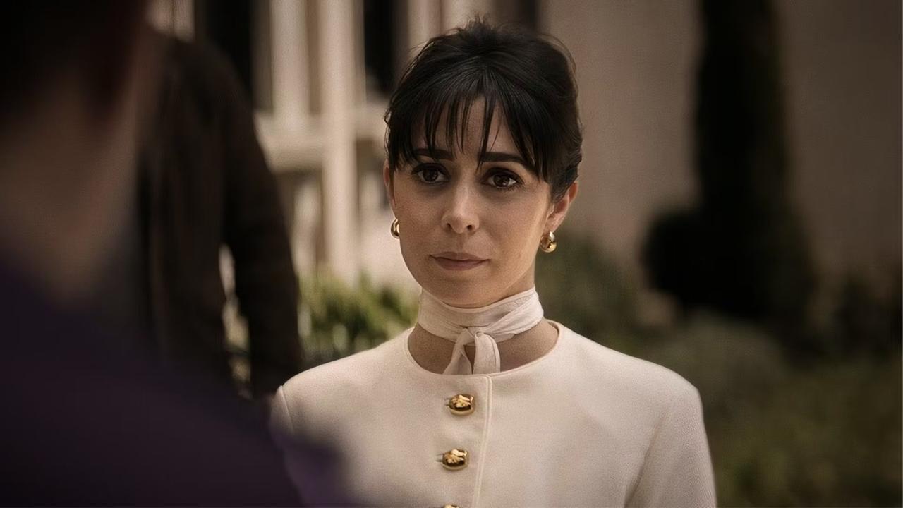 A still of Cristen Milioti as Sofia Falcone on The Penguin