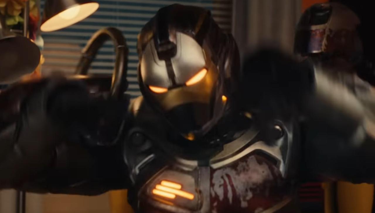 A still of Ironheart in Marvel Studios’s Look Ahead trailer 