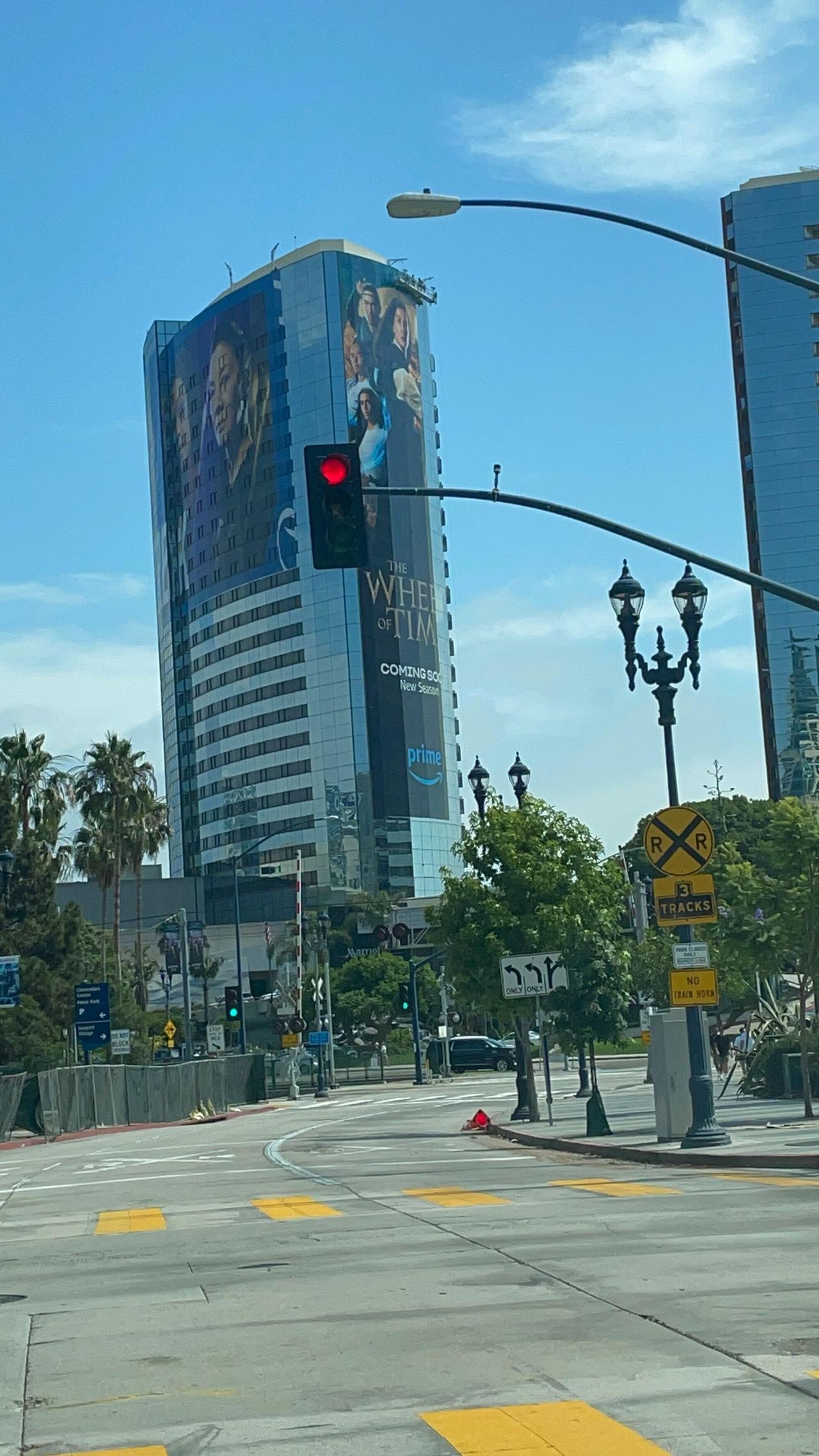 Exterior photographs of downtown San Diego and the San Diego Convention Center