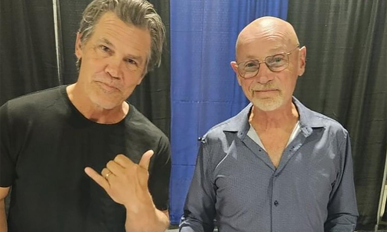 Josh Brolin and Jim Starlin at San Antonio Space Con 2024