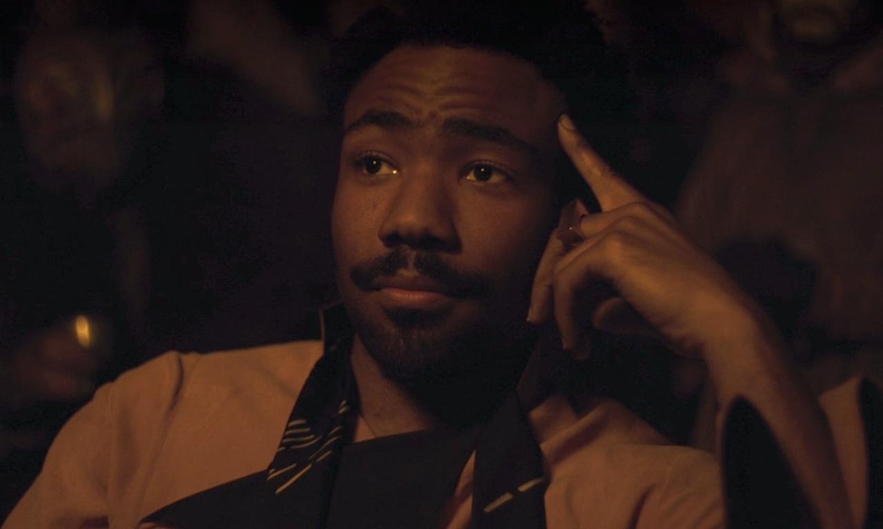 Donald Glover as Lando in solo