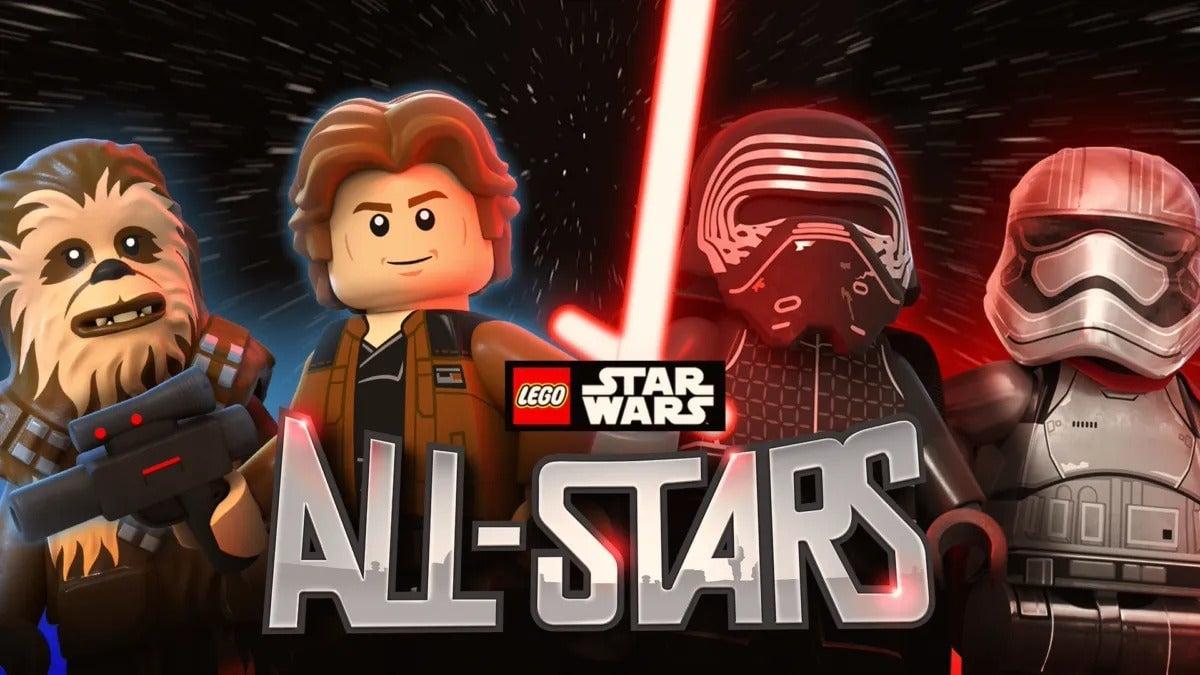 A promotional image of LEGO Star Wars: All-Stars