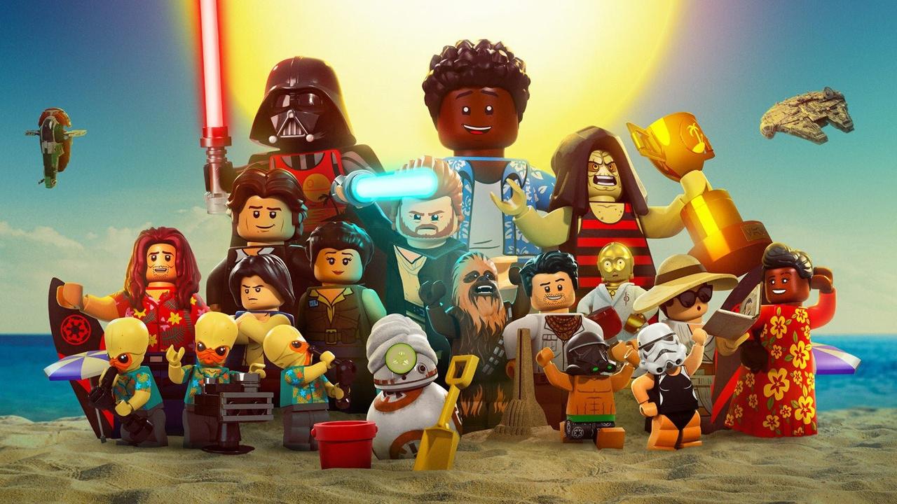 A promotional image for LEGO Star Wars: Summer Vacation