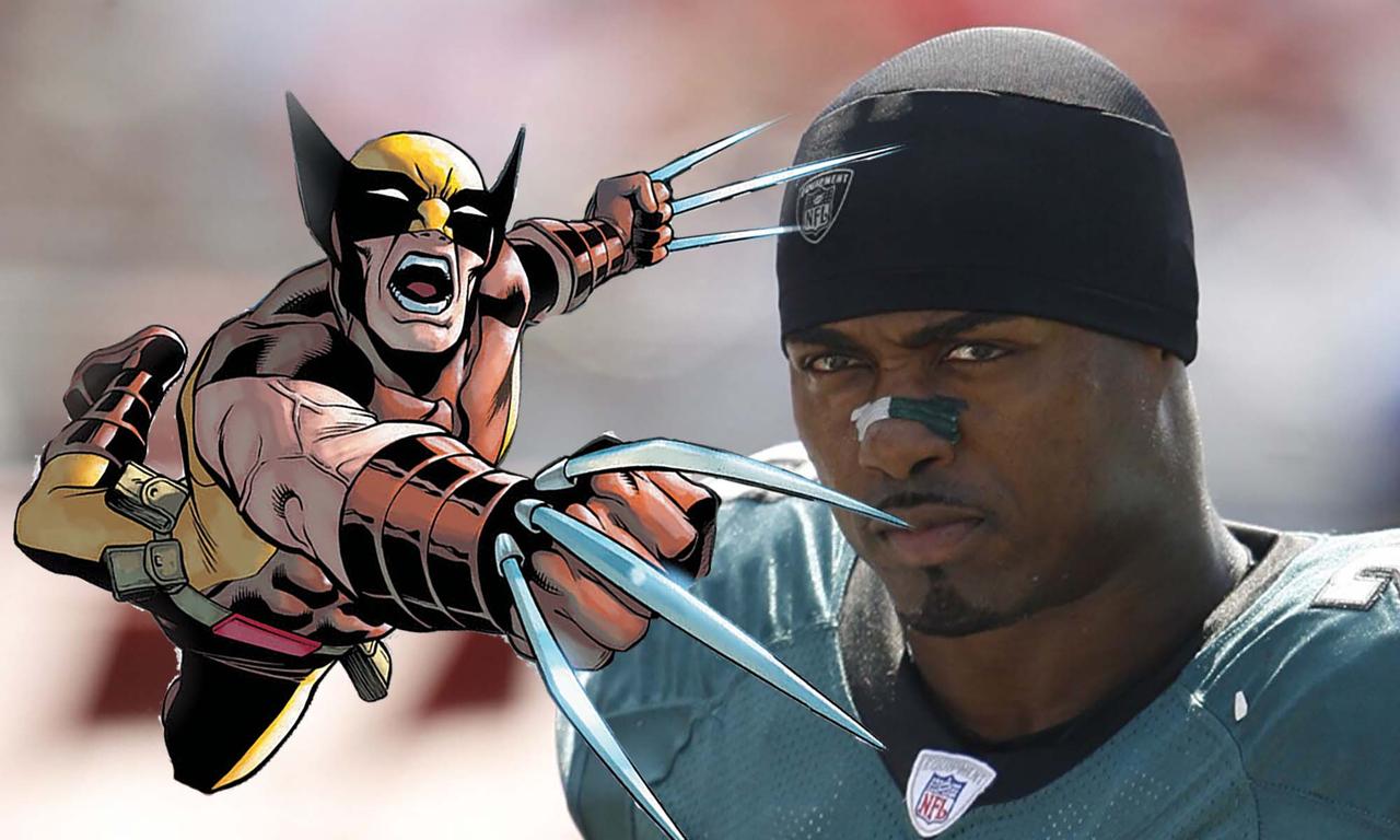 Wolverine and Brian Dawkins