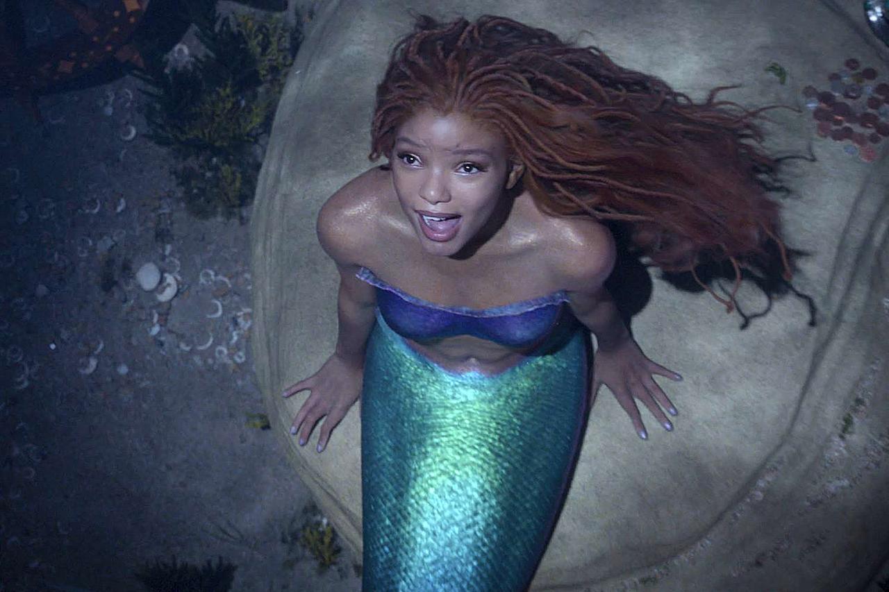 Halle Bailey in The Little Mermaid