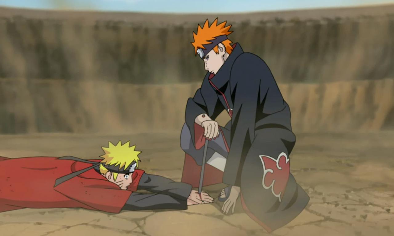 Naruto Pinned Down By Pain