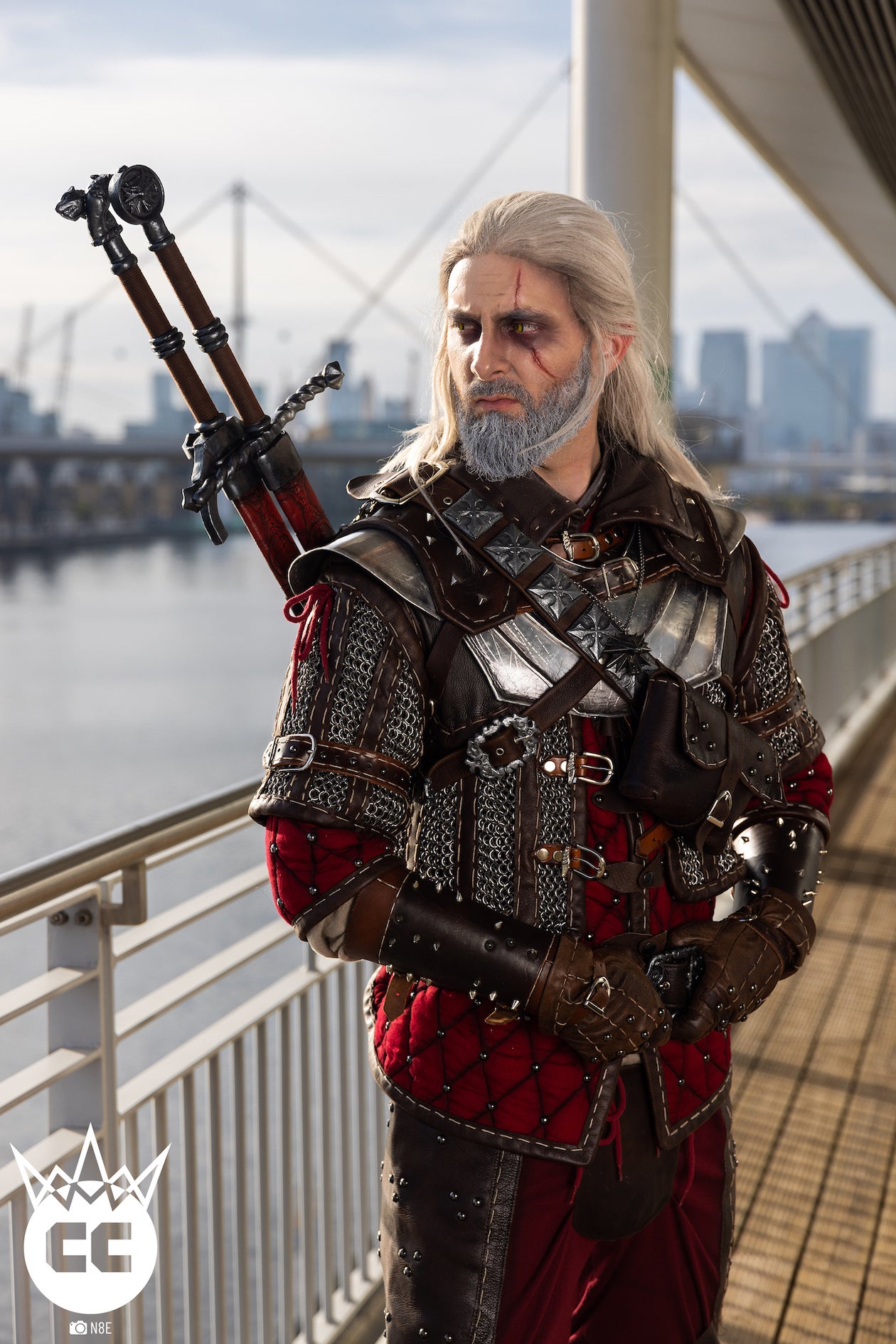 Opiekun as Geralt of Rivia from The Witcher 3: Wild Hunt