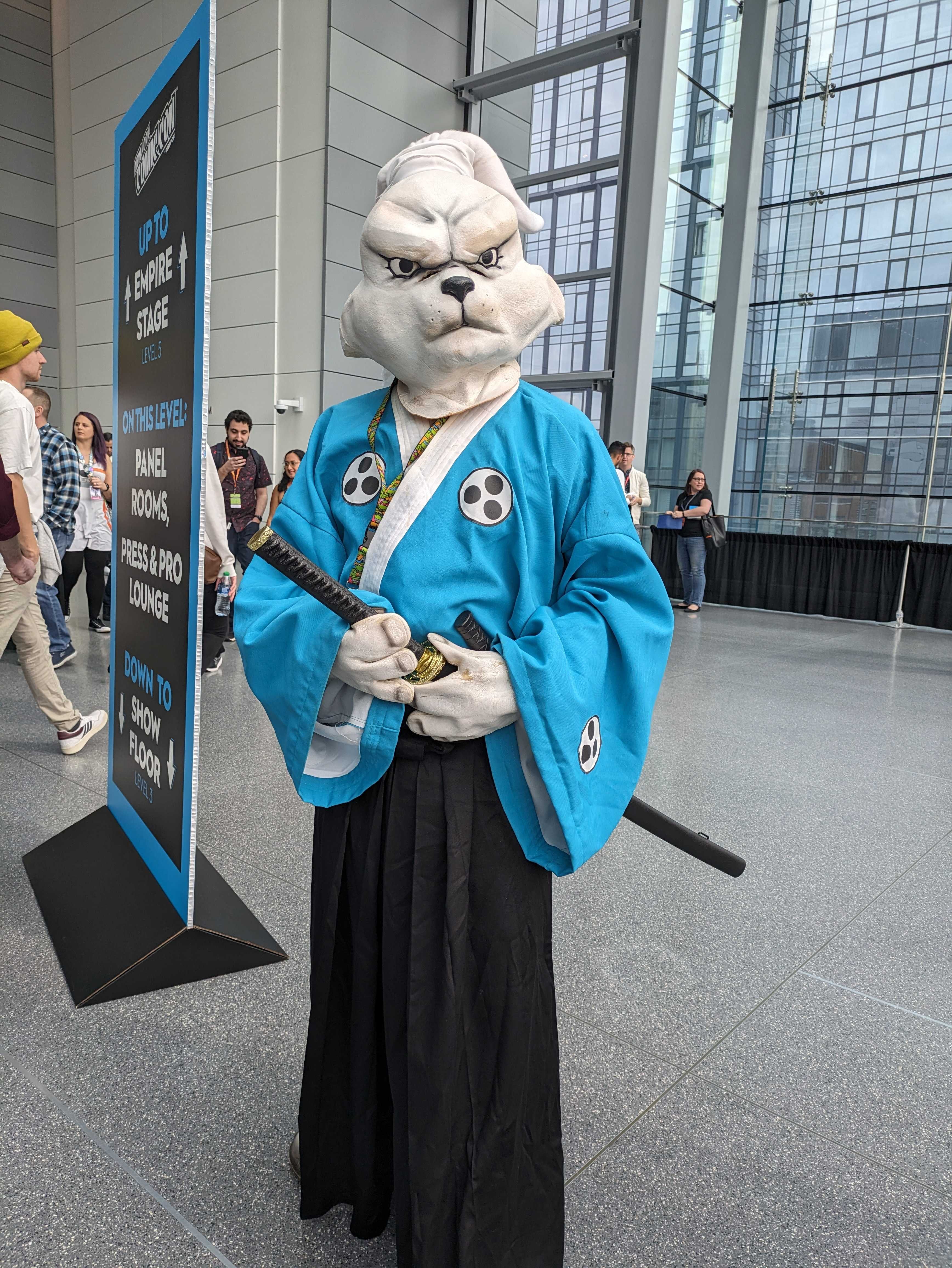 Photo of Usagi Yojimbo cosplayer