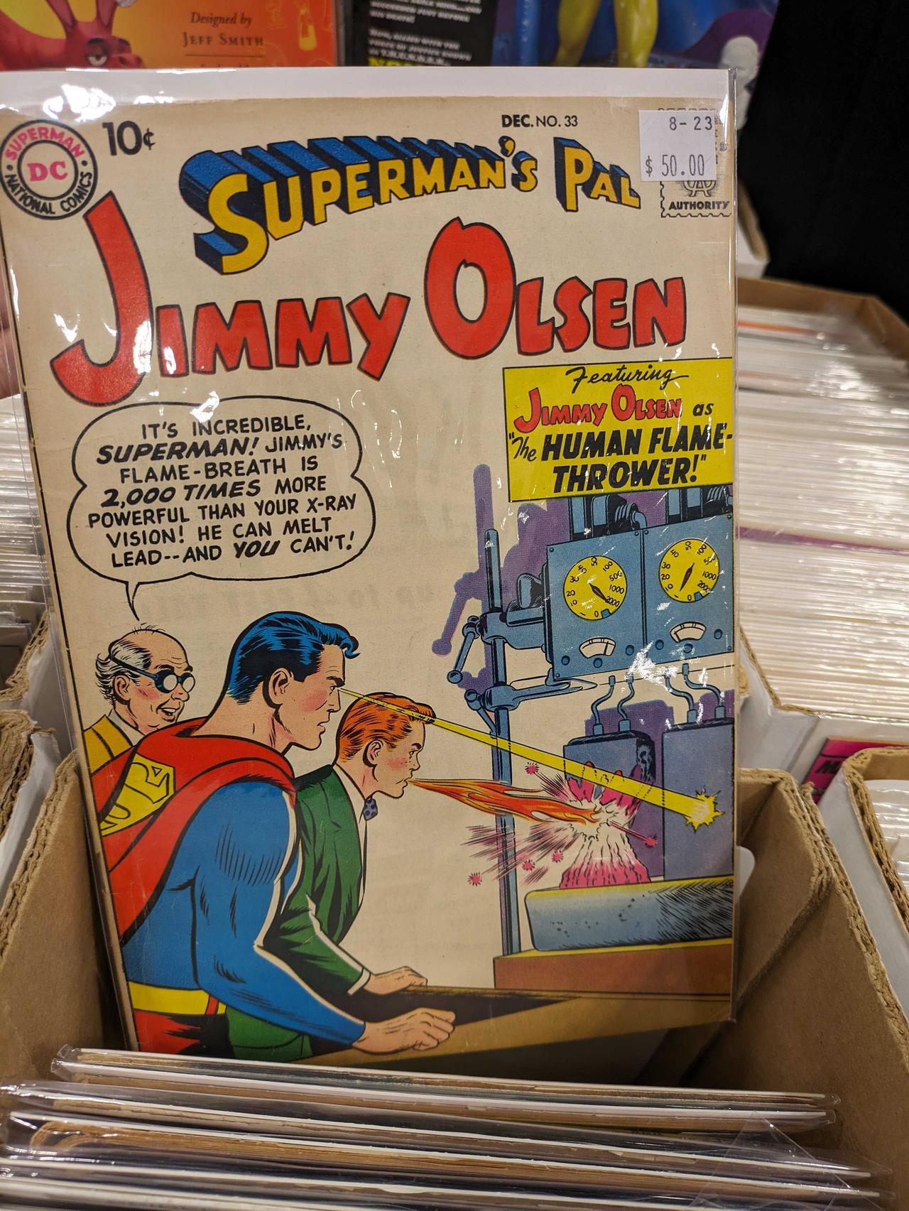 Photograph of comic book