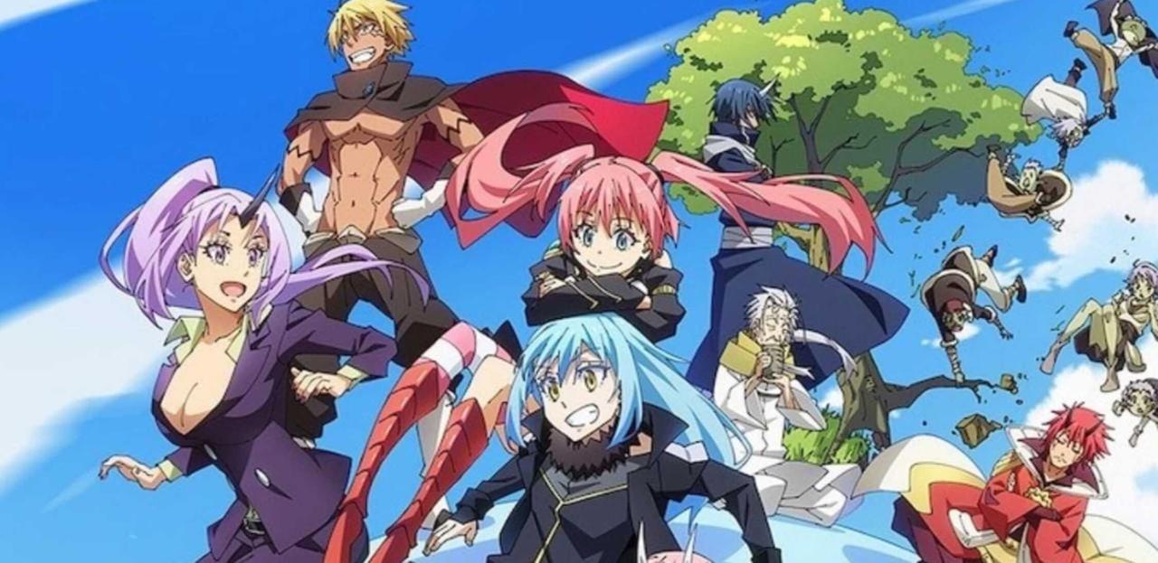 That Time I Got Reincarnated as a Slime , Shion, Benimaru, Souei, Milim, Veldora, and Rimuru