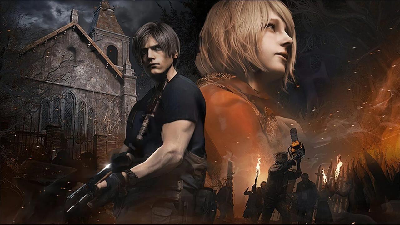 A promotional image from Resident Evil 4's remake