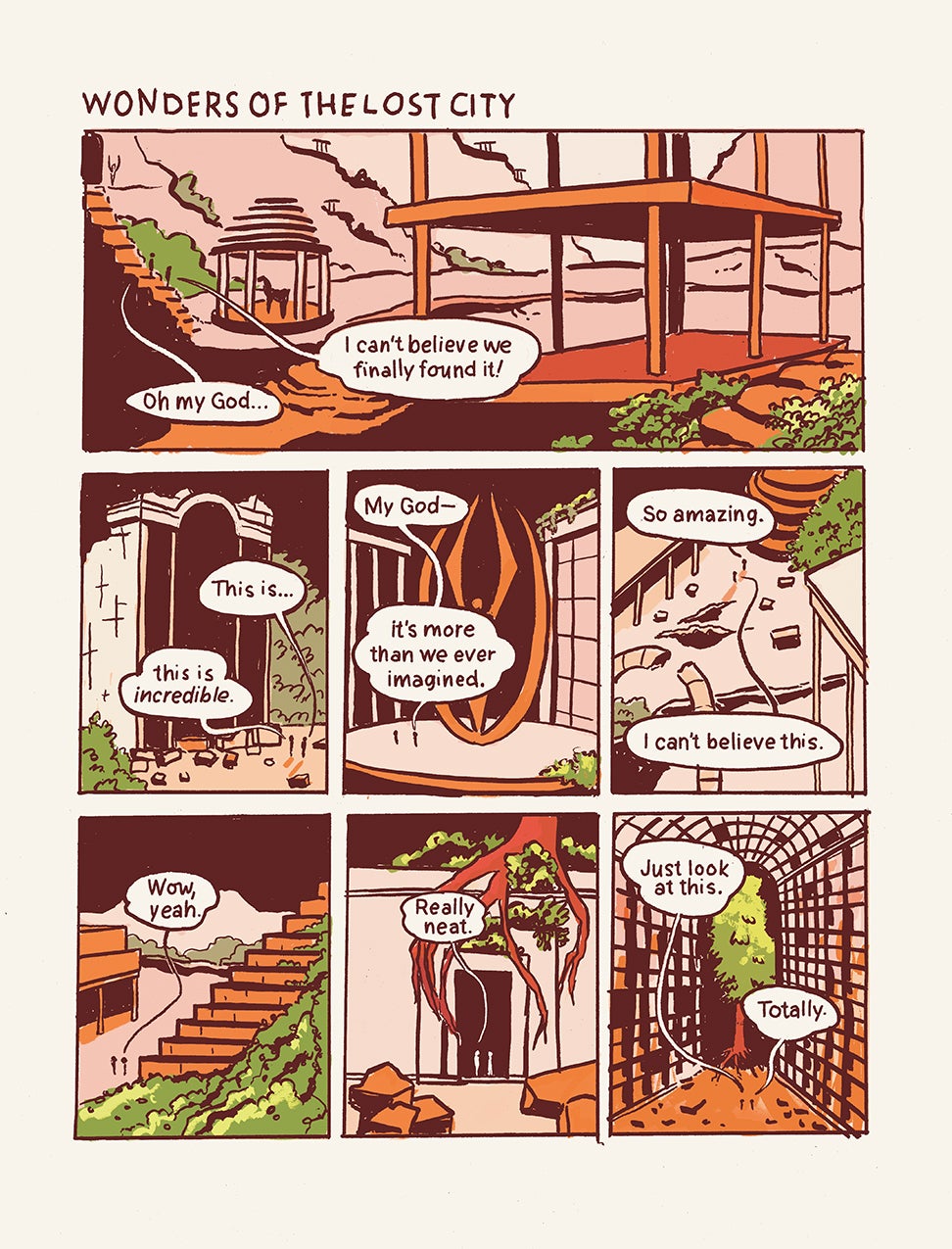 Interior graphic novel pages