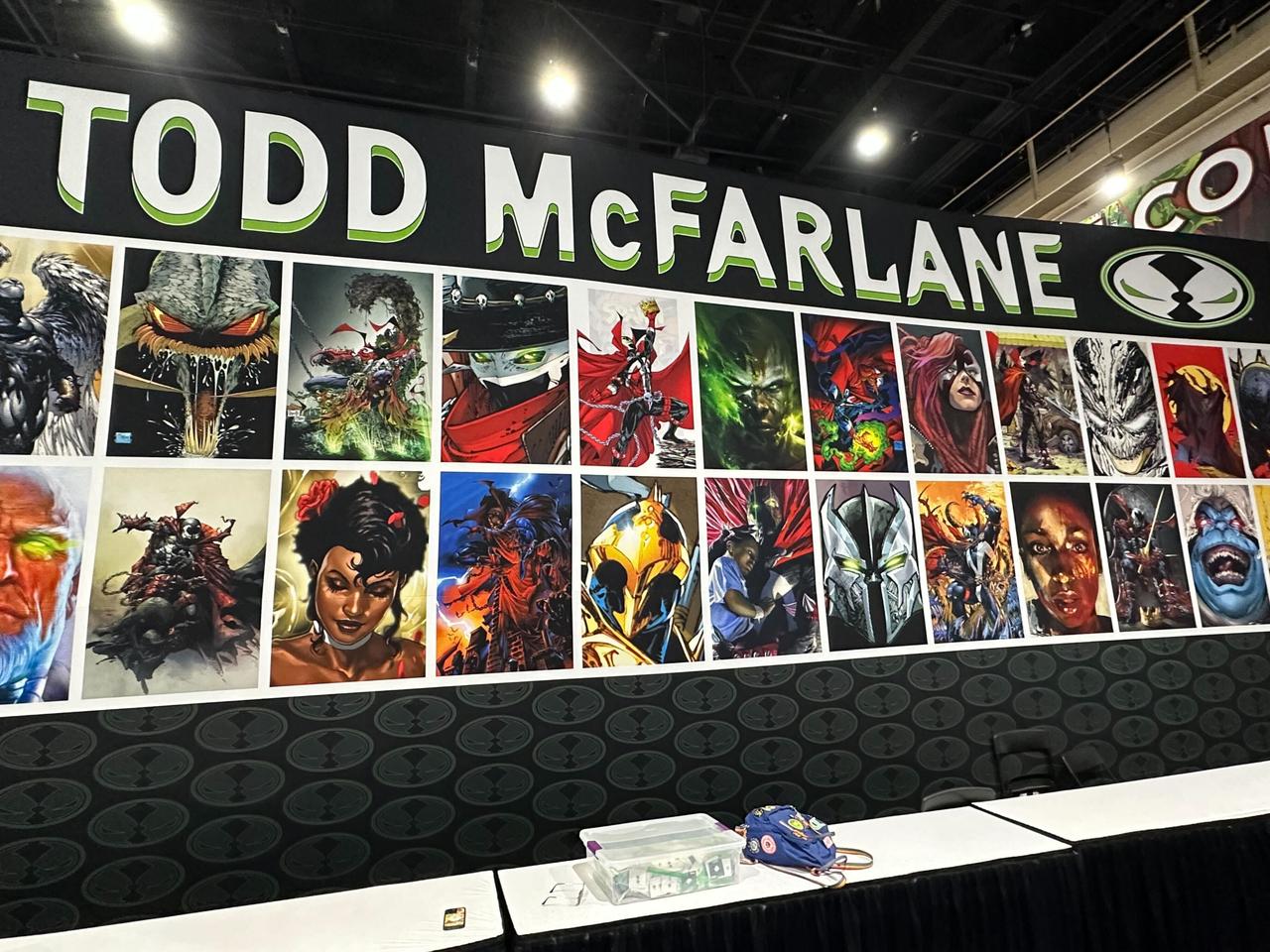 The Image Comics booth at San Diego Comic Con 2023