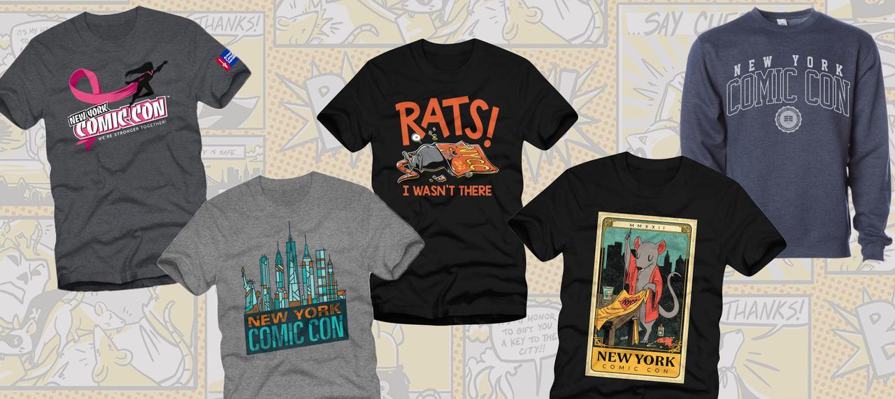 New York Comic Con 2022 exclusive merchandise