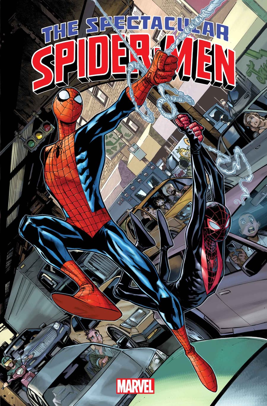 Spectacular Spider-Men #1 cover
