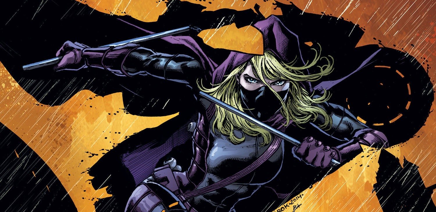 Cropped image featuring Stephanie Brown as Spoiler